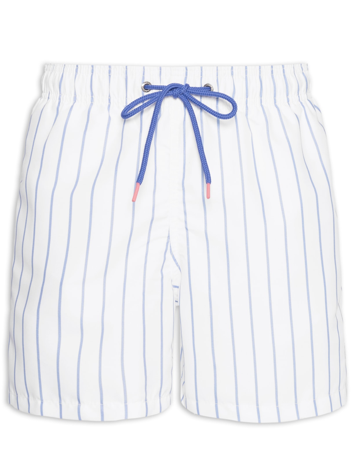 Short Masculino Praia Balneário Branco Pineapple