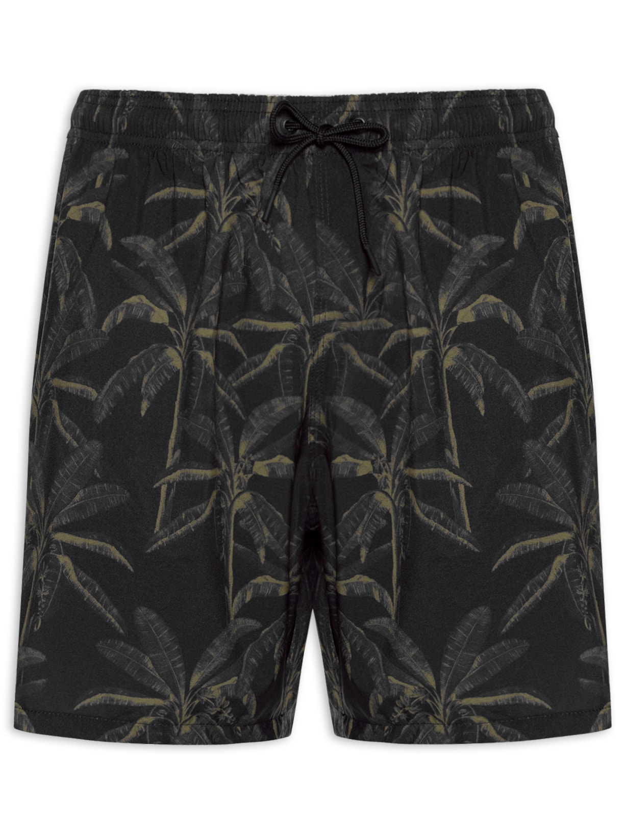 Short Masculino Praia Bananeira - Preto