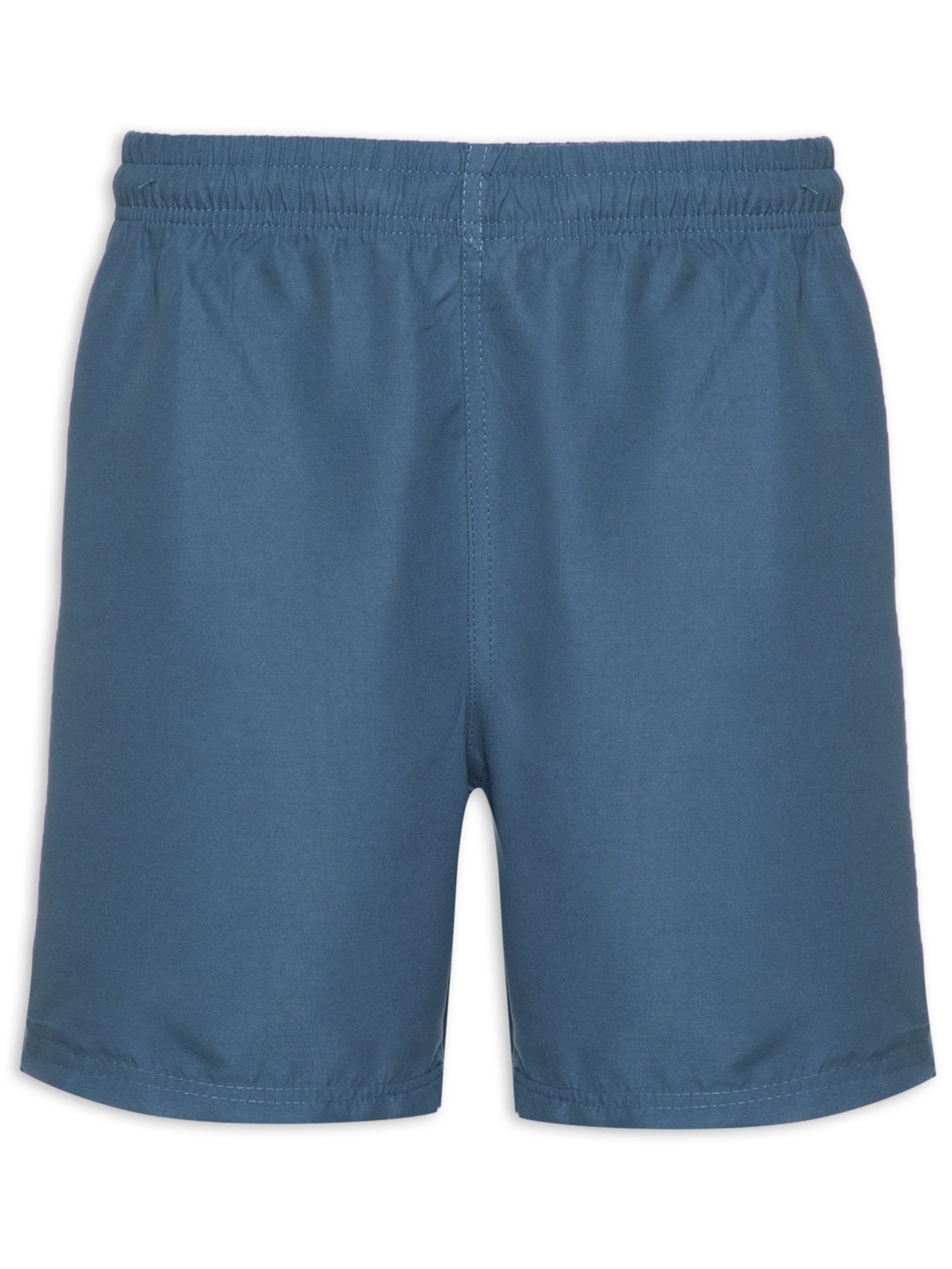 Short Masculino Praia Básico Liso - Azul