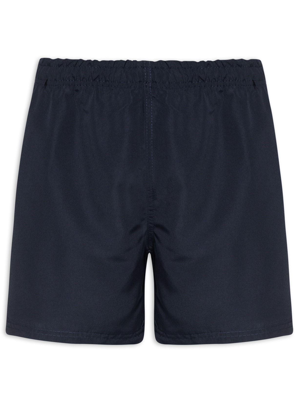 Short Masculino Praia Básico Liso - Azul