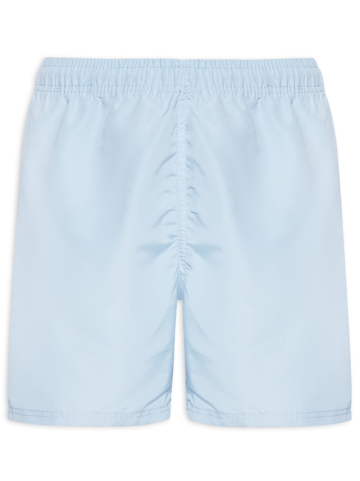 Short Masculino Praia Básico Liso - Azul