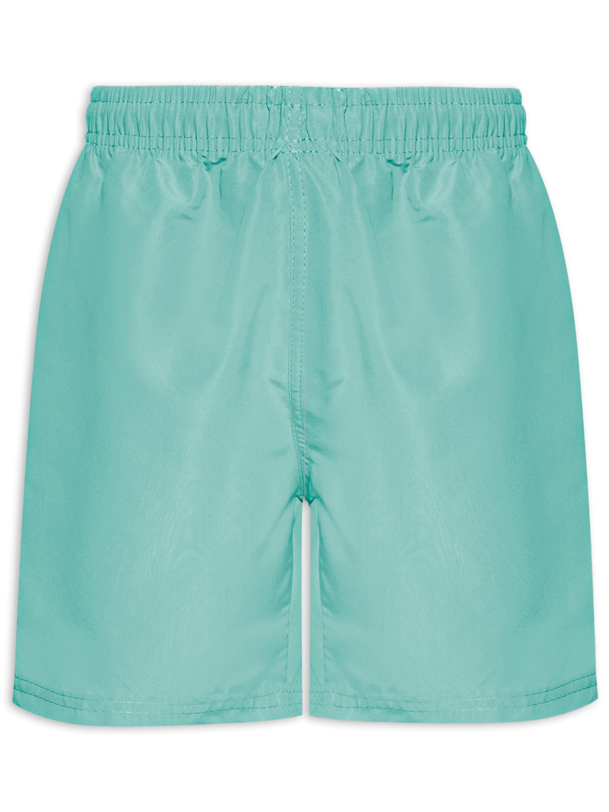 Short Masculino Praia Básico Liso - Verde