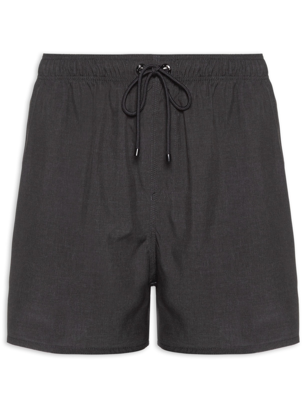 Short Masculino Praia Básico Textura Preto Reserva