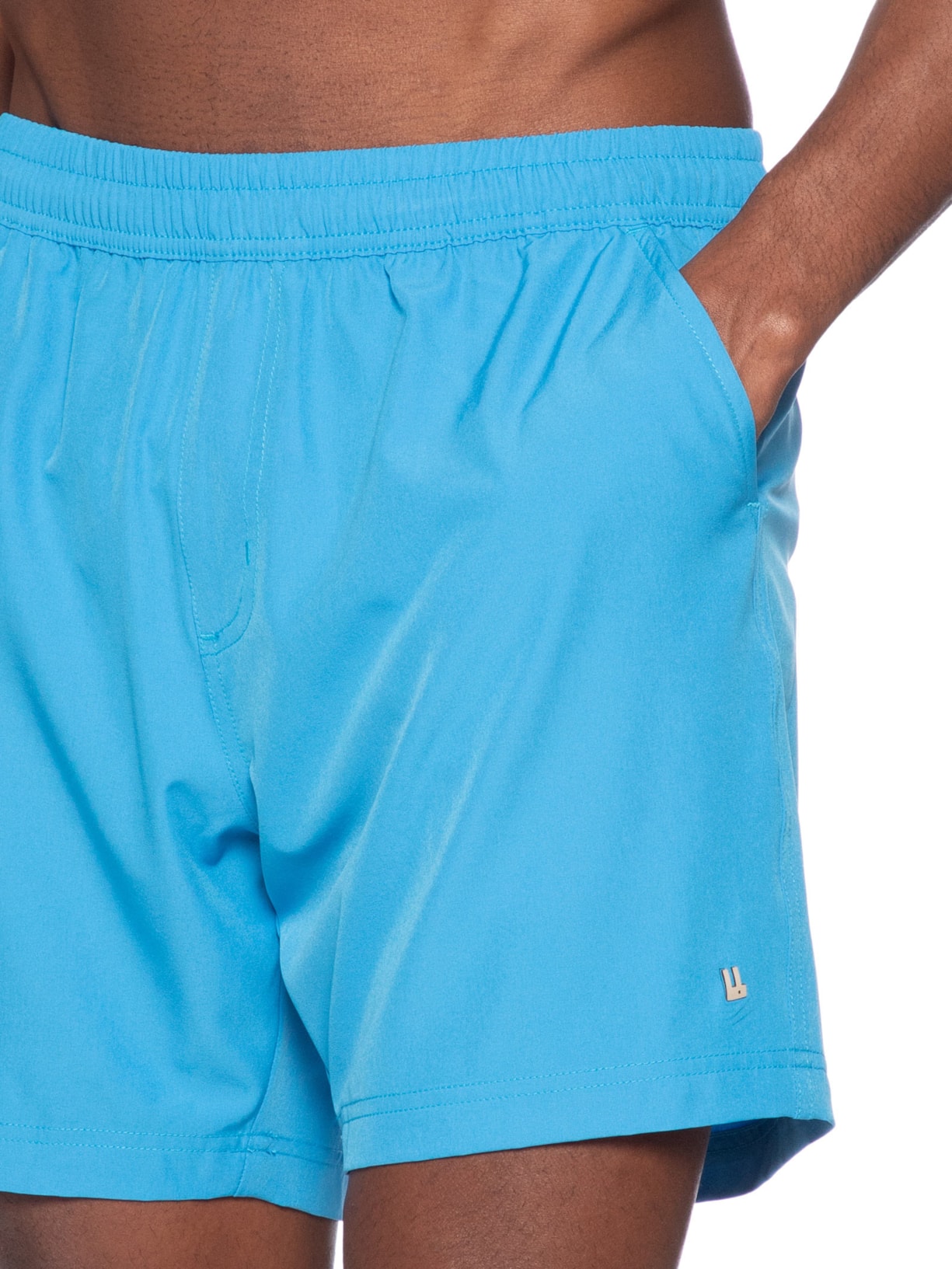 Short Masculino Praia Calor Azul Foxton