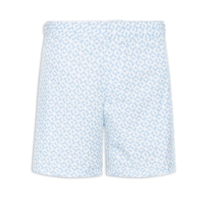 Short Masculino Praia Estampa Aqua - Azul