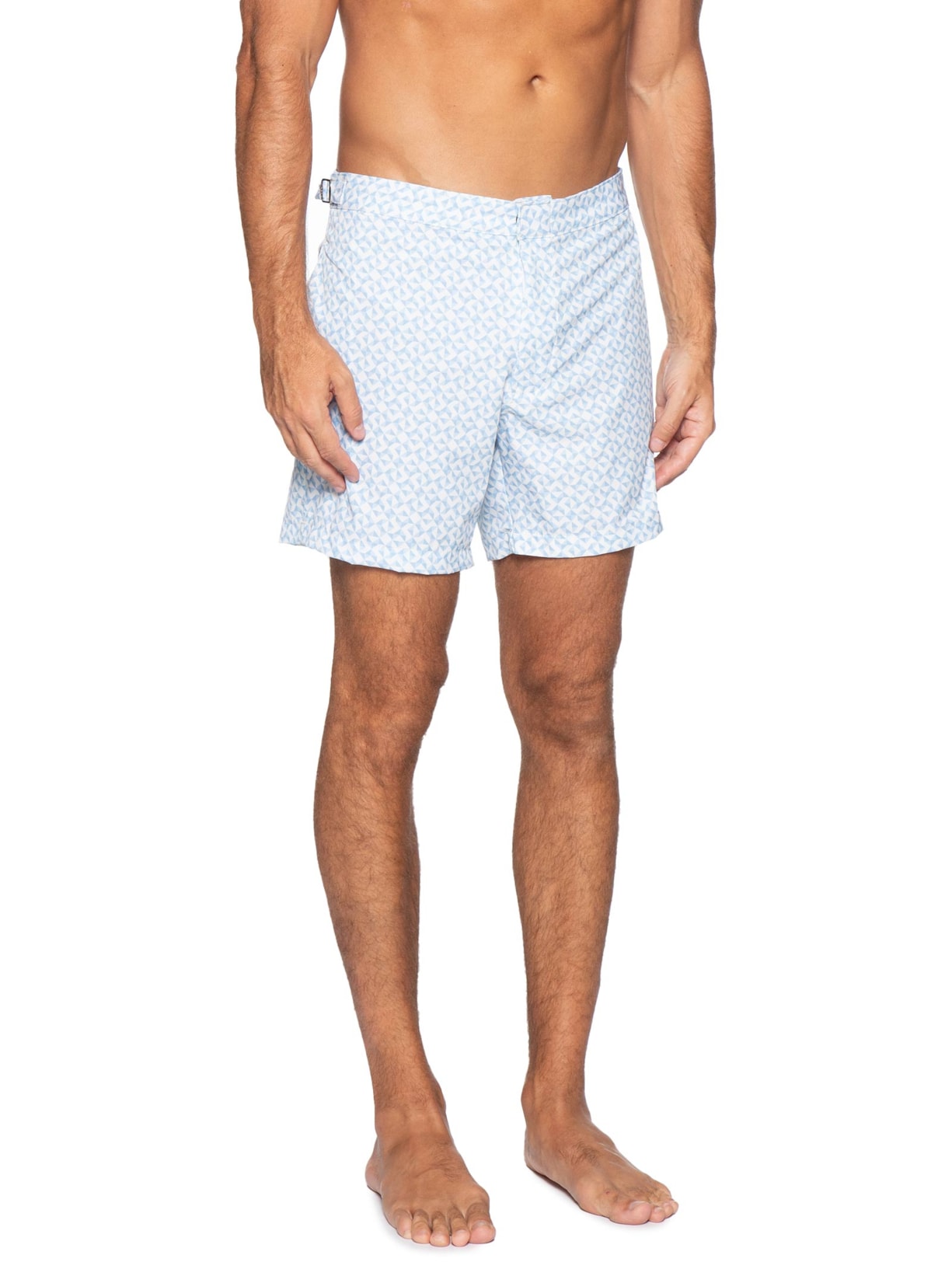 Short Masculino Praia Estampa Aqua Azul Sergio K