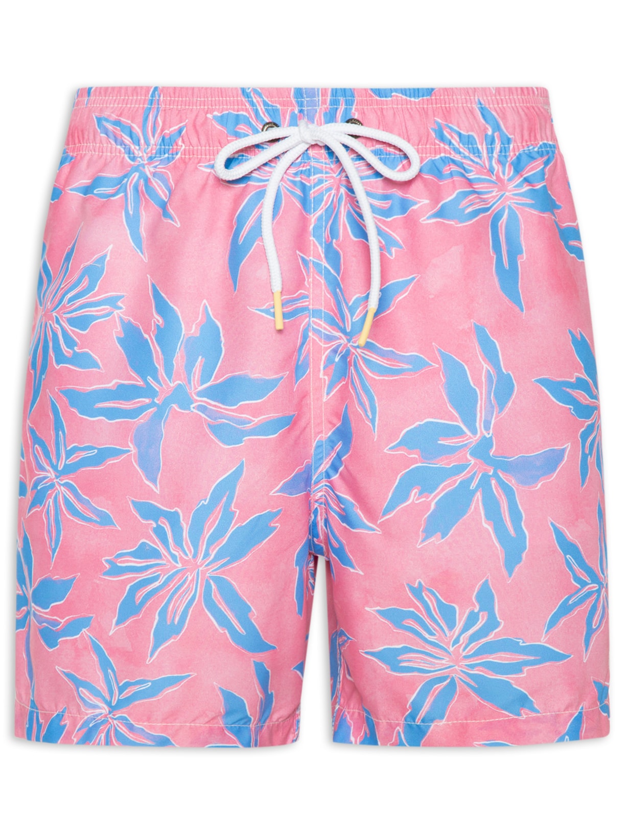 Short Masculino Praia Estampado Benquirai - Rosa