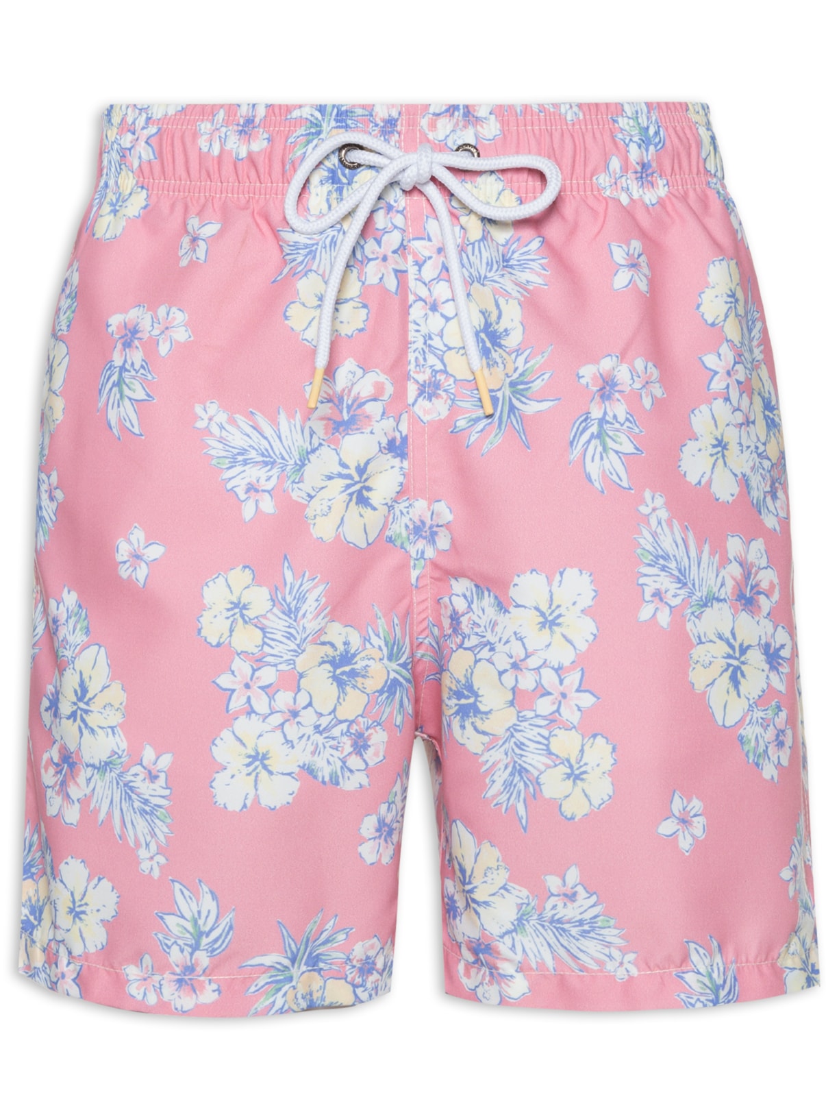 Short Masculino Praia Estampado Benquirai - Rosa