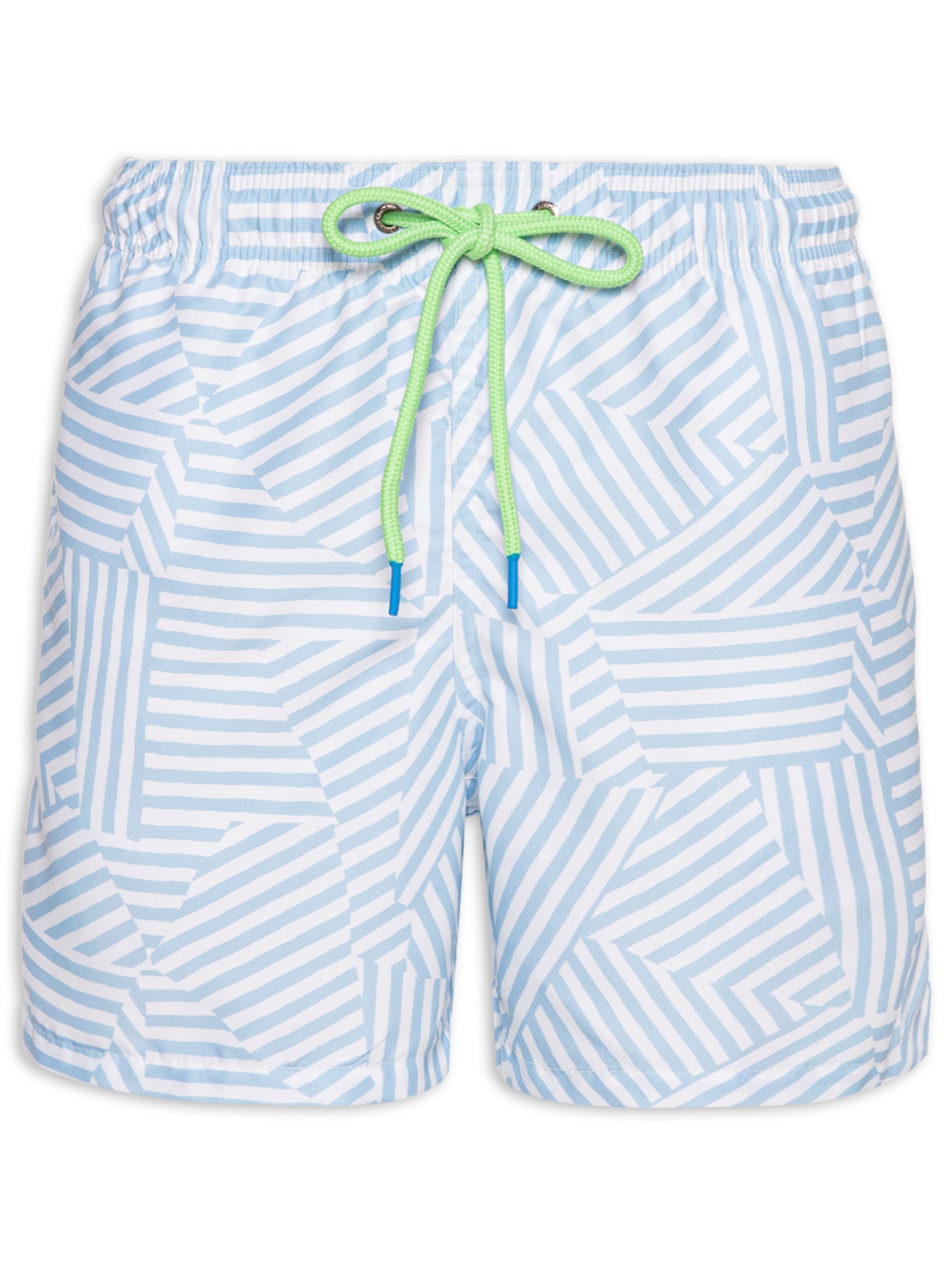Short Masculino Praia Estampado Nassau - Azul