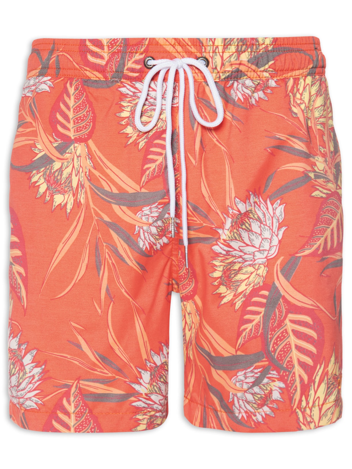 Short Masculino Praia Froots - Laranja