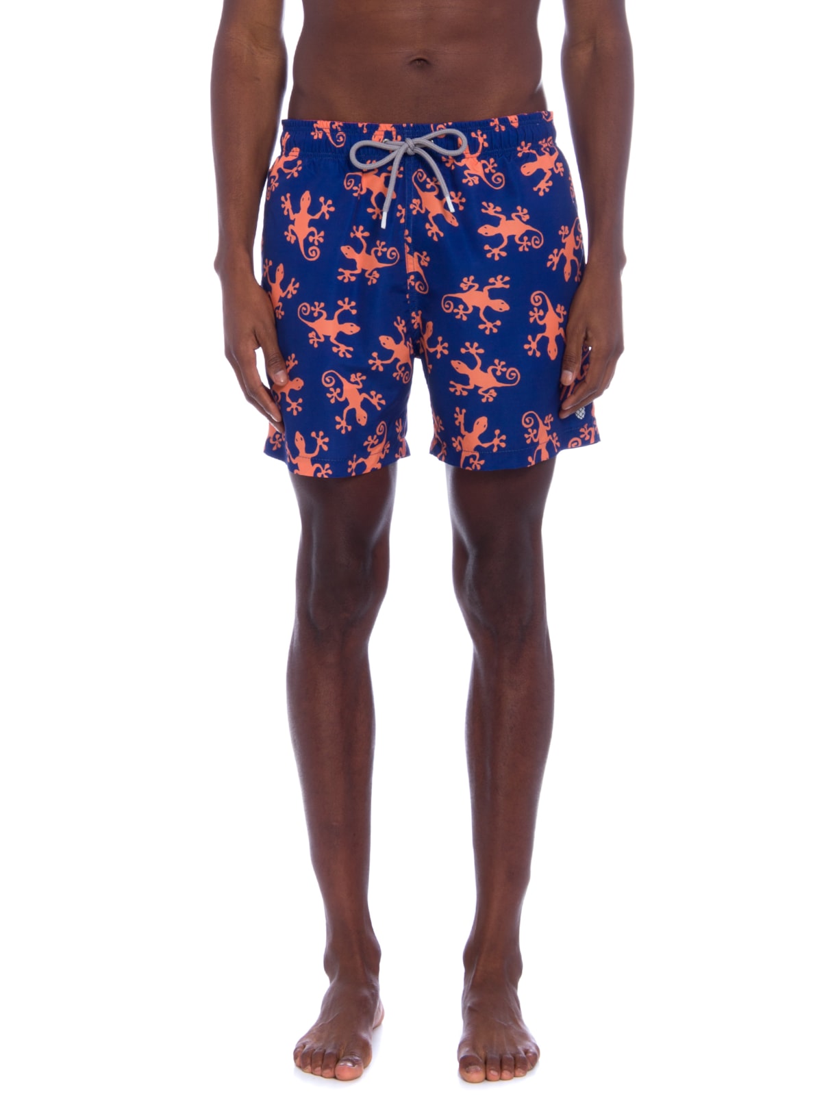 Short Masculino Praia Geko Azul Pineapple
