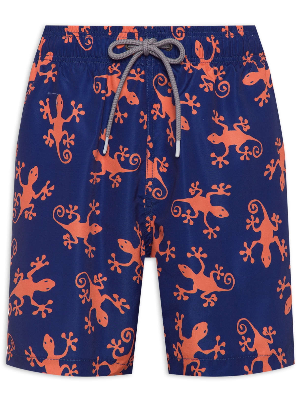 Short Masculino Praia Geko Azul Pineapple