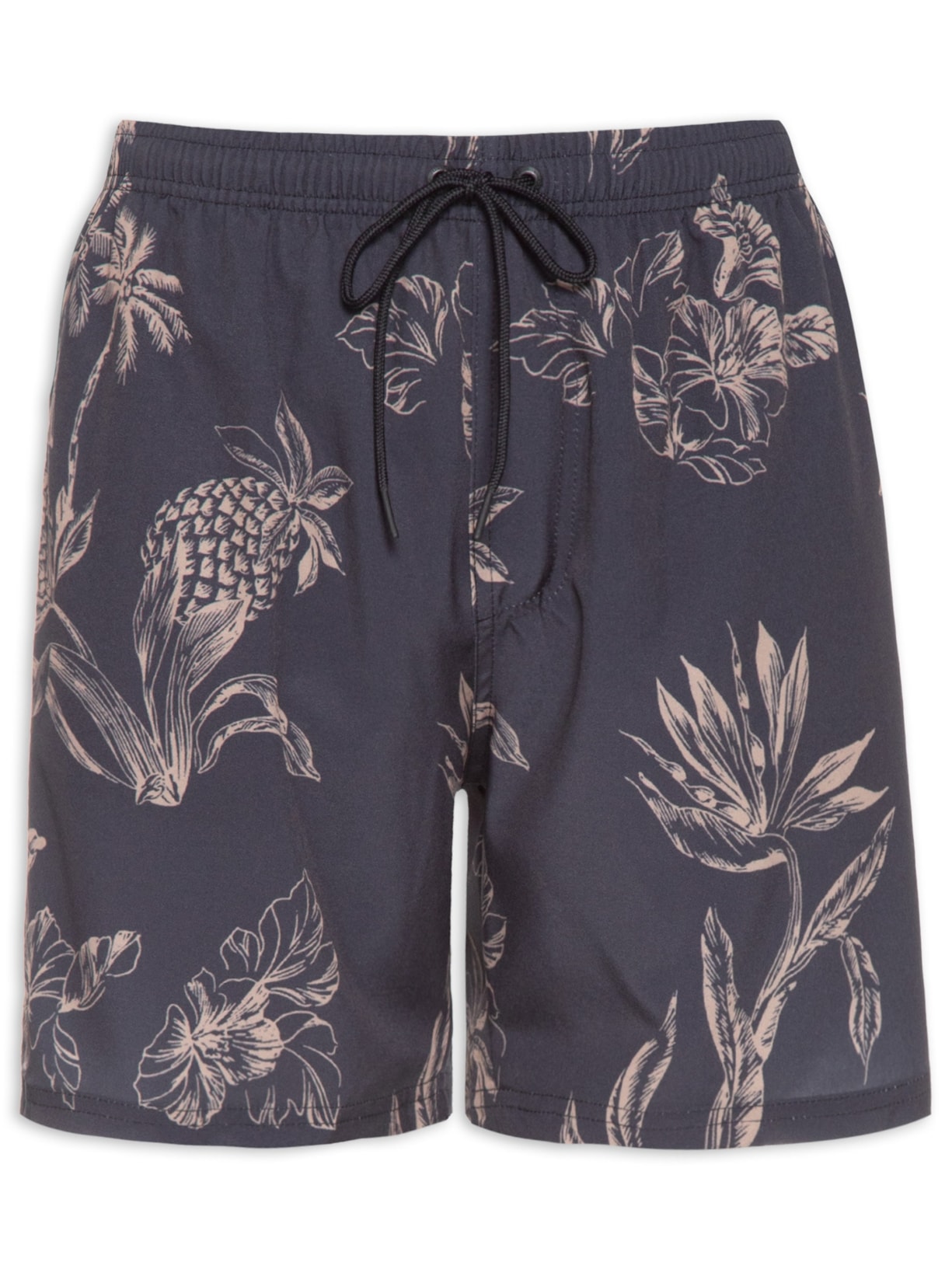 Short Masculino Praia Iwakati - Azul