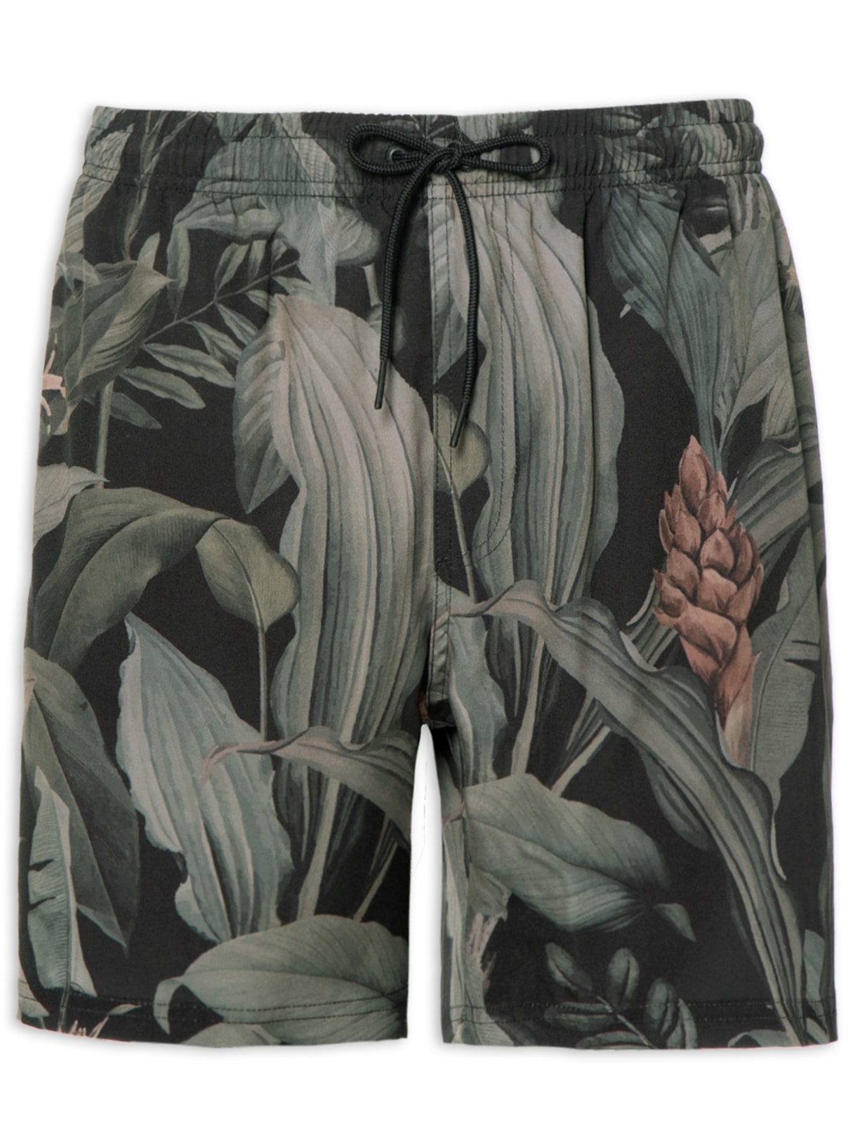 Short Masculino Praia Jardim Botânico - Preto