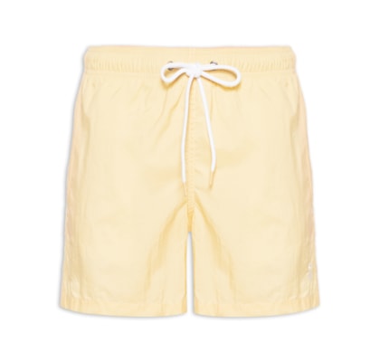 Short Masculino Praia Liso - Amarelo