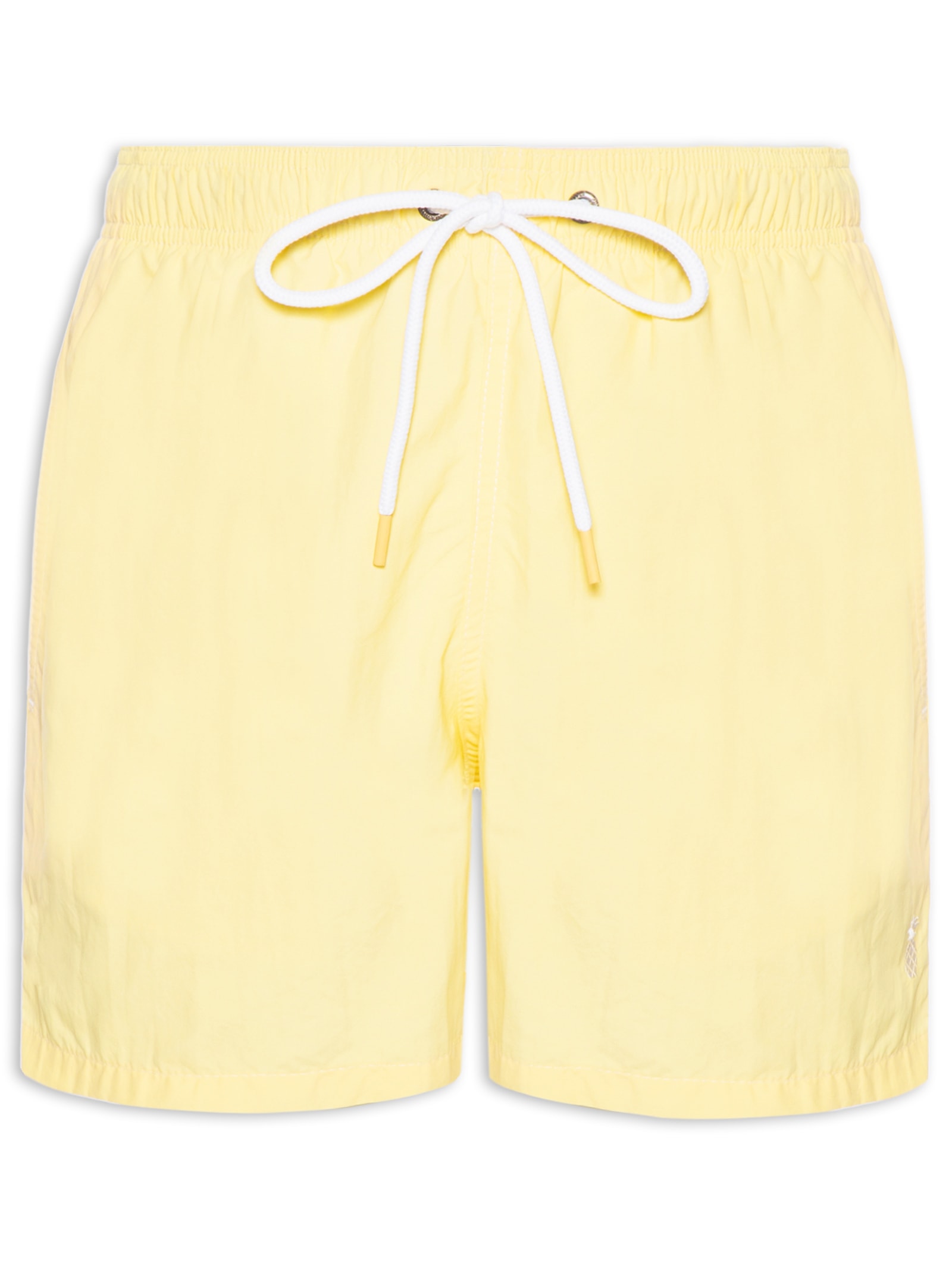 Short Masculino Praia Liso - Amarelo - Pineapple