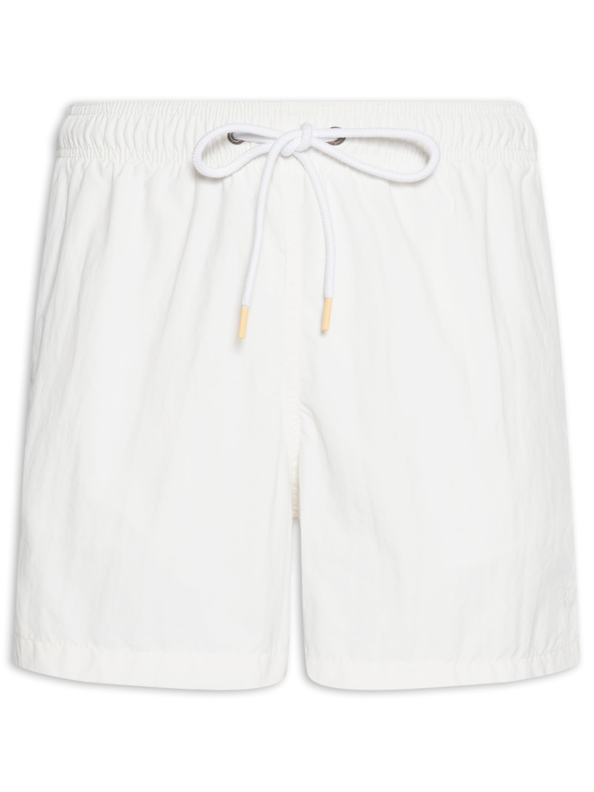 Short Masculino Praia Liso Branco Pineapple