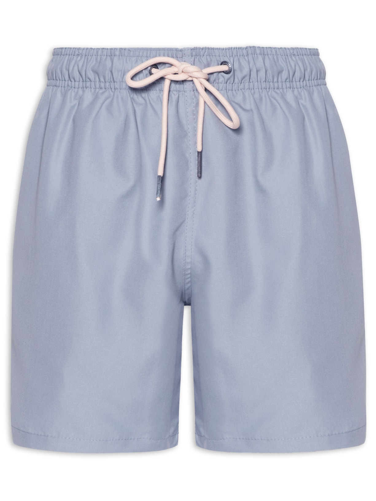 Short Masculino Praia Liso - Cinza