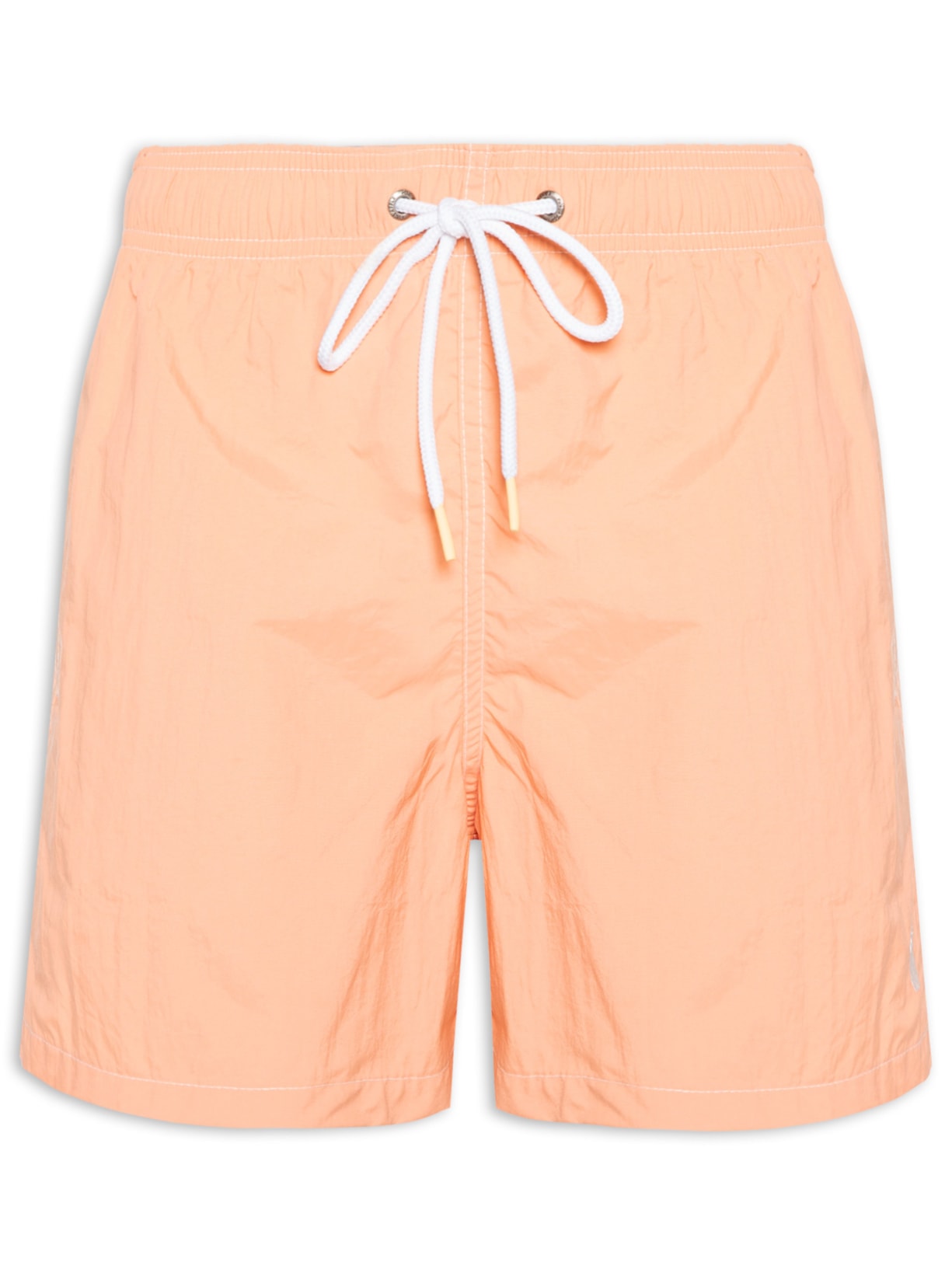 Short Masculino Praia Liso - Laranja