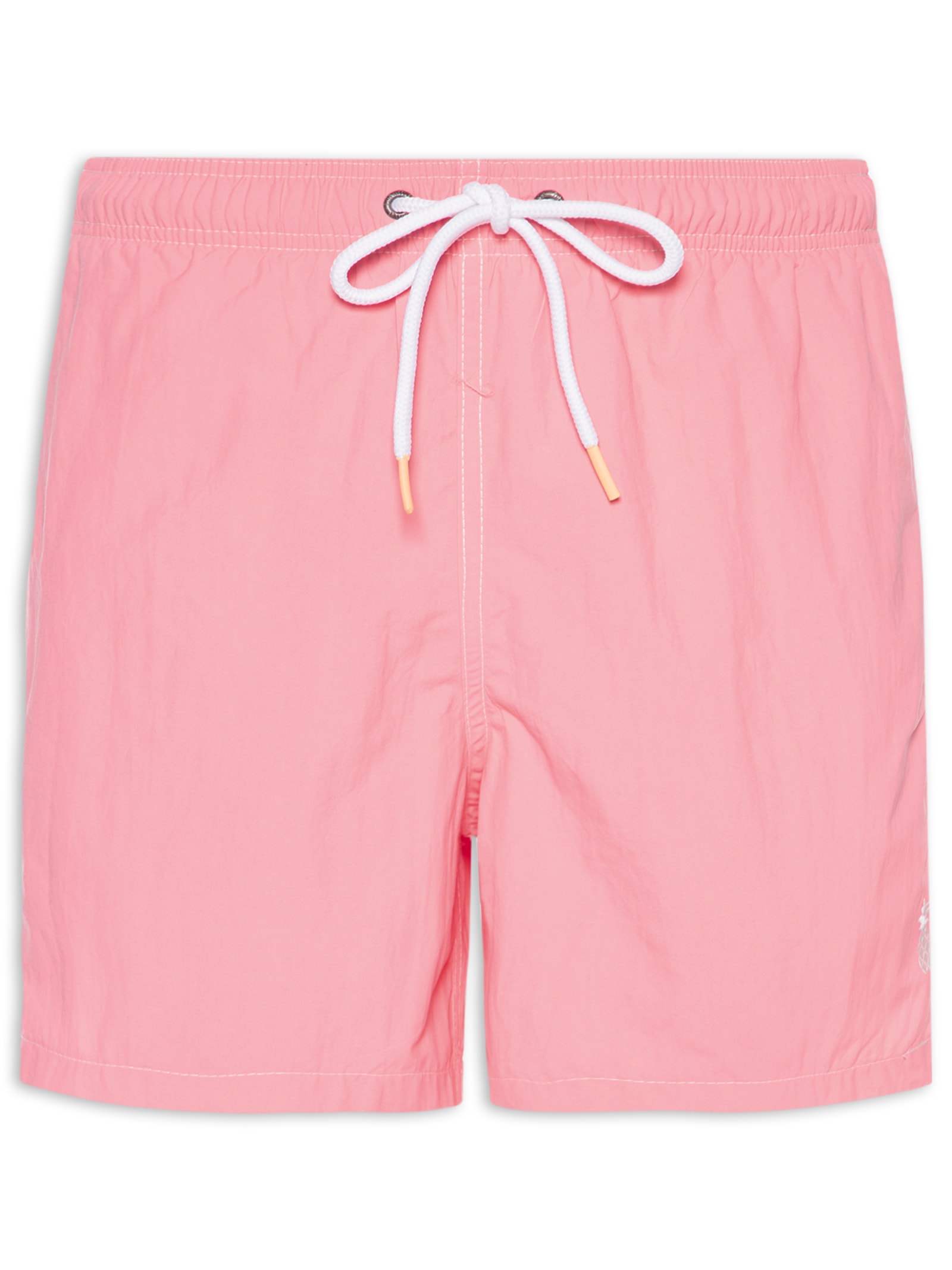 Short Masculino Praia Liso- Laranja - Pineapple