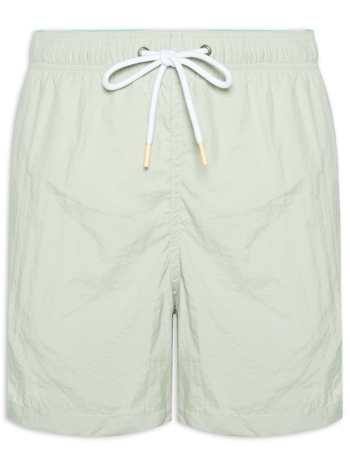 Short Masculino Praia Liso - Off White