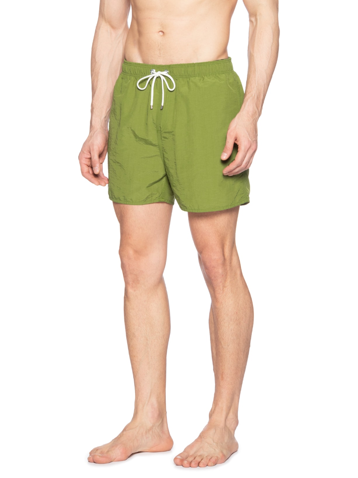 Short Masculino Praia Liso Premium Verde Reserva