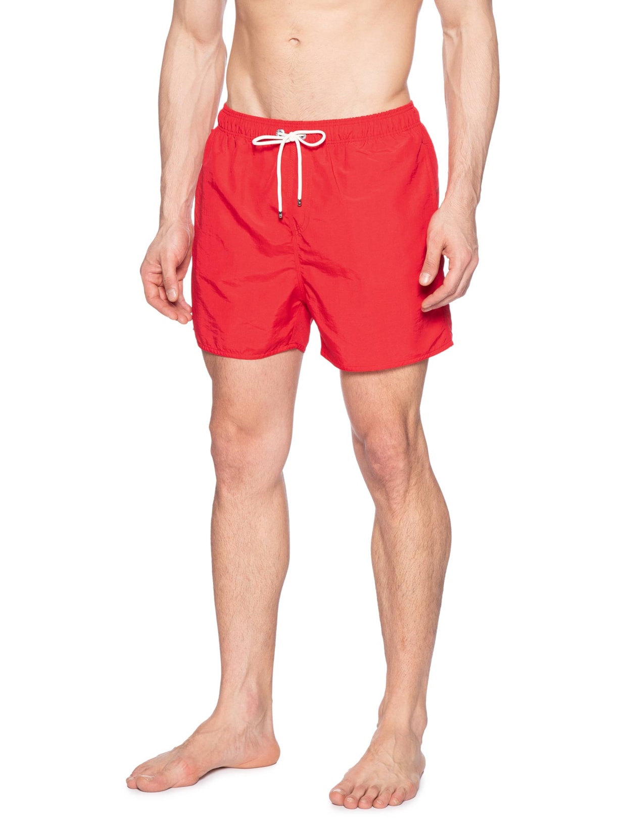 Short Masculino Praia Liso Premium Vermelho Reserva