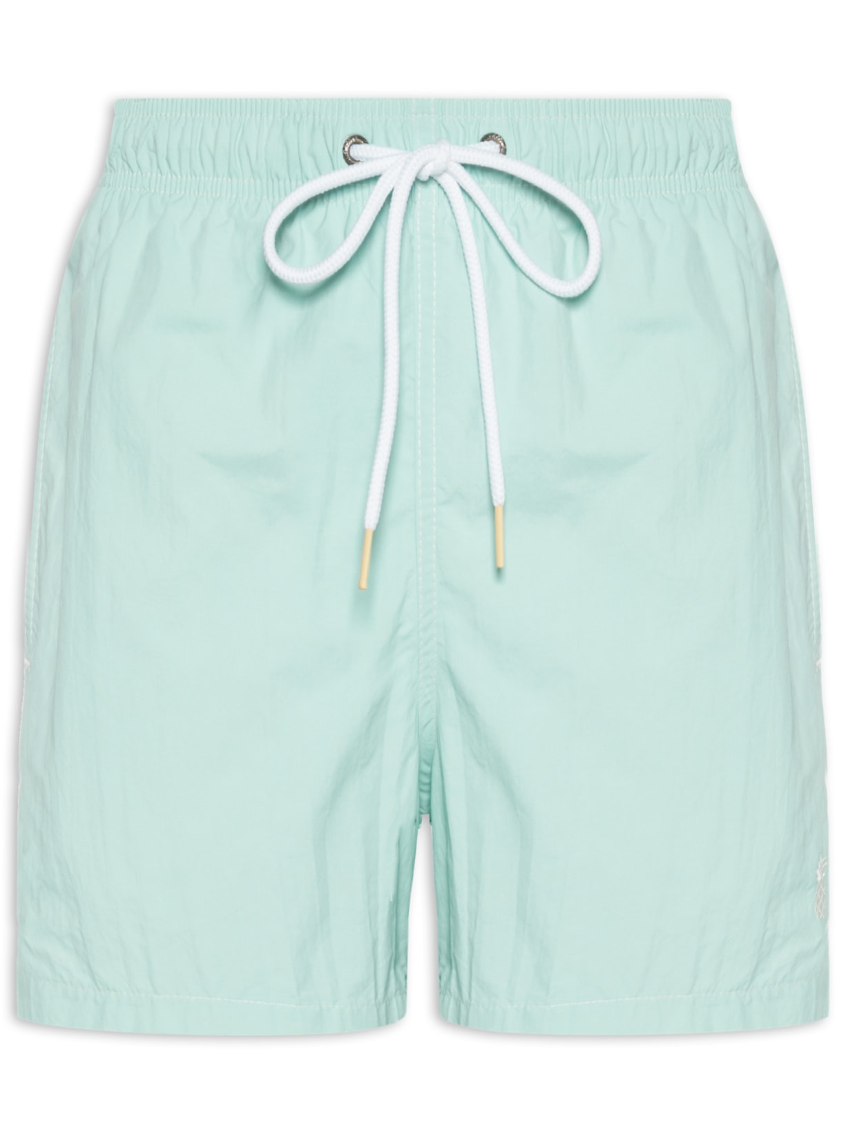 Short Masculino Praia Liso- Verde Água Pineapple