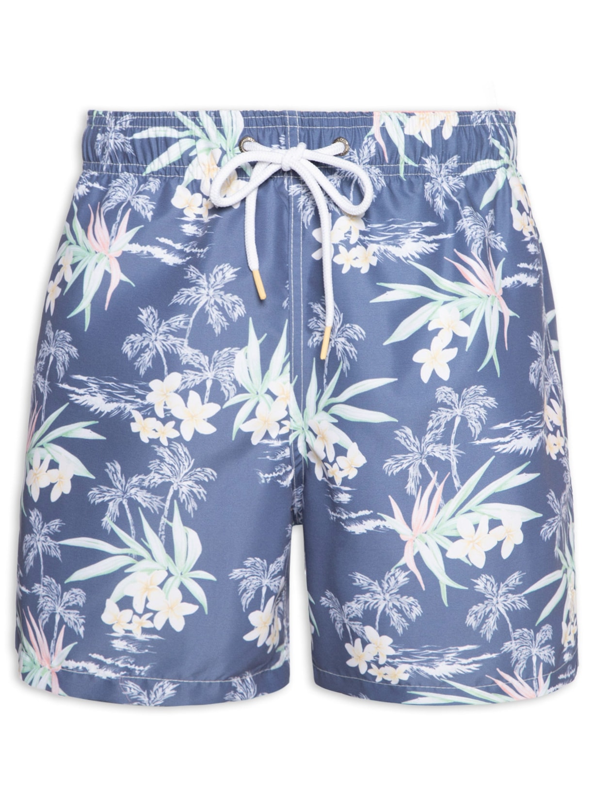 Short Masculino Praia Makai Azul Pineapple