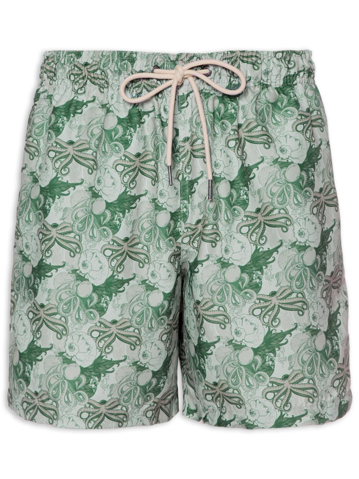 Short Masculino Praia Polvo - Verde