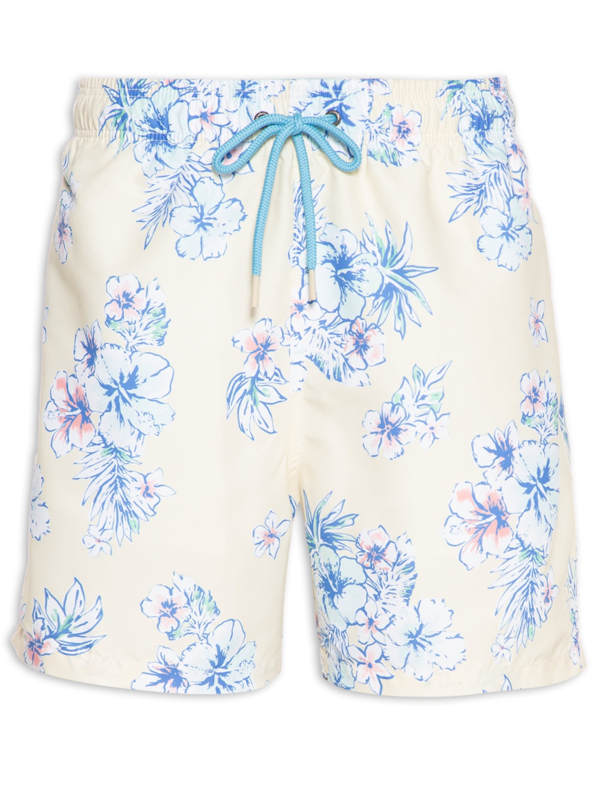 Short Masculino Praia Tropical - Amarelo