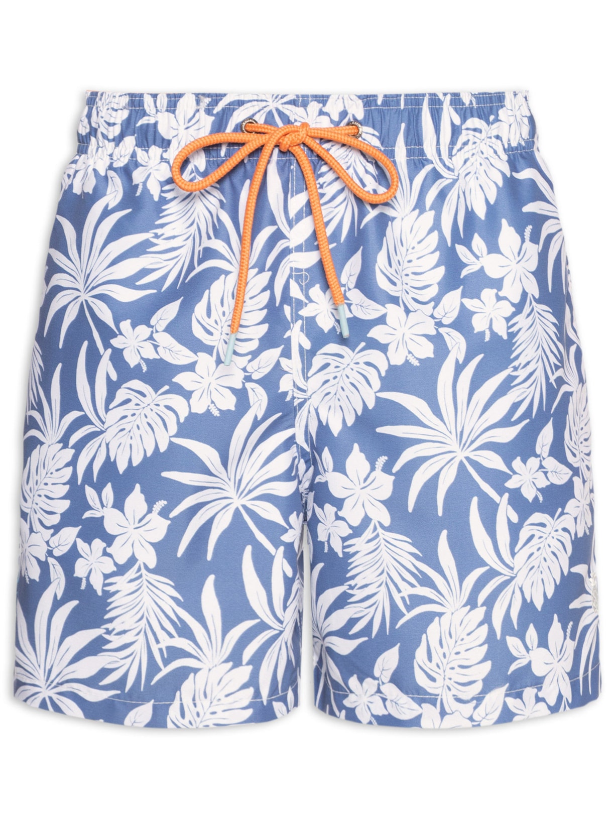 Short Masculino Praia Tropical - Azul