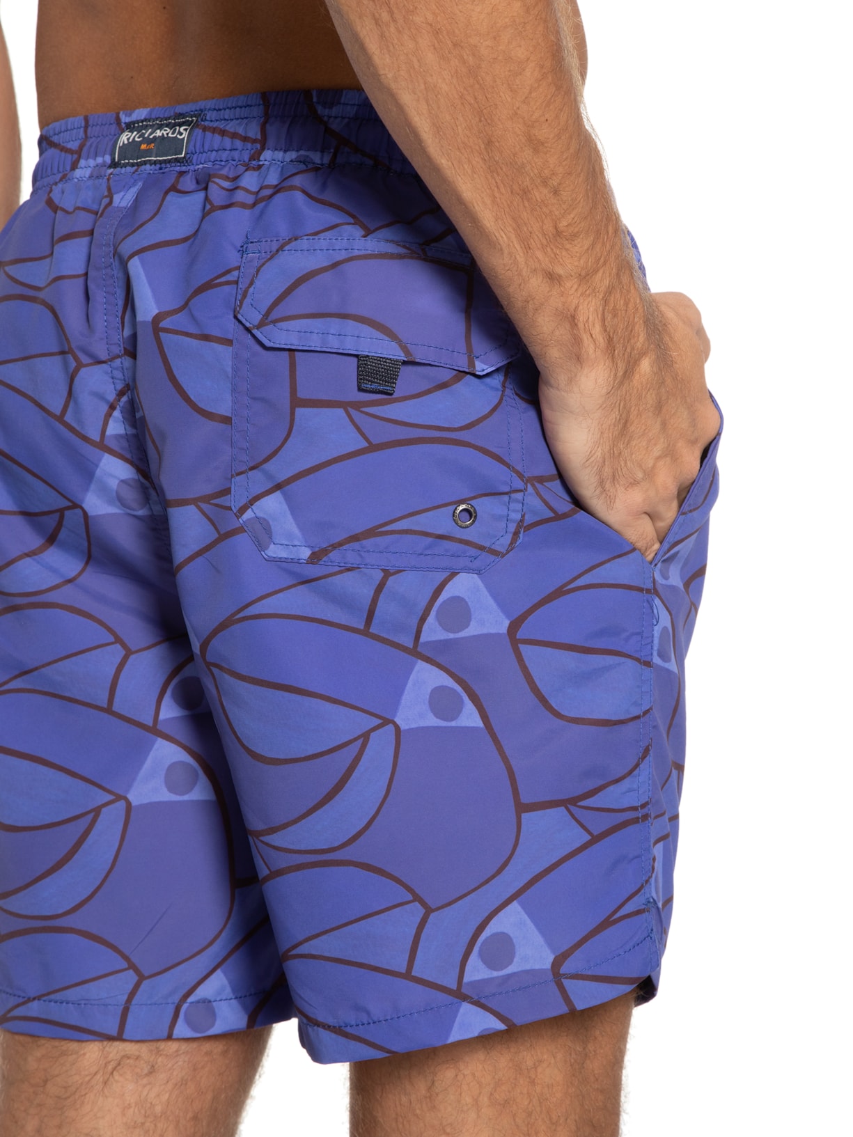 Short Masculino Praia Tucano Azul Richards