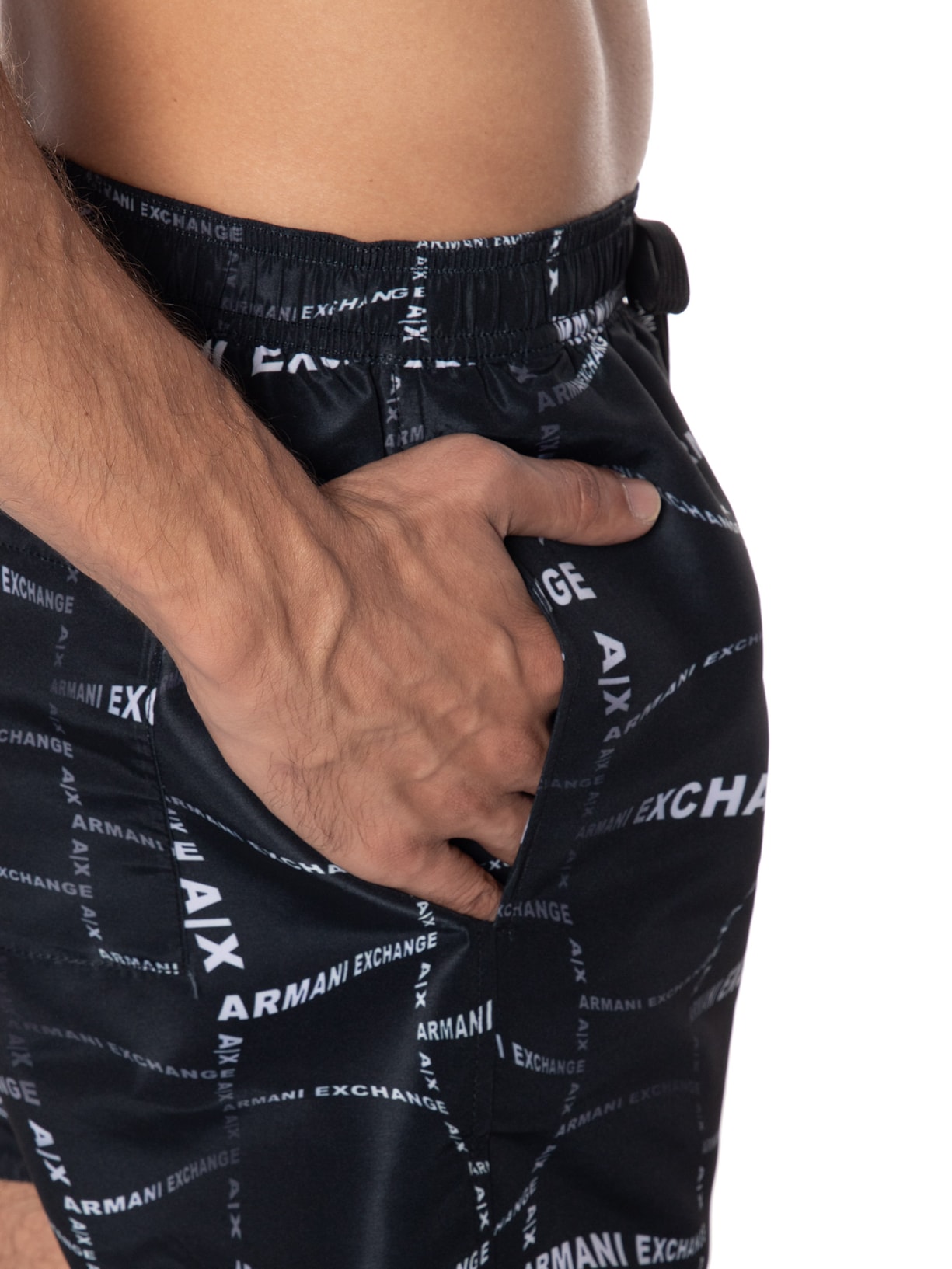 Short Masculino Preto Armani Exchange