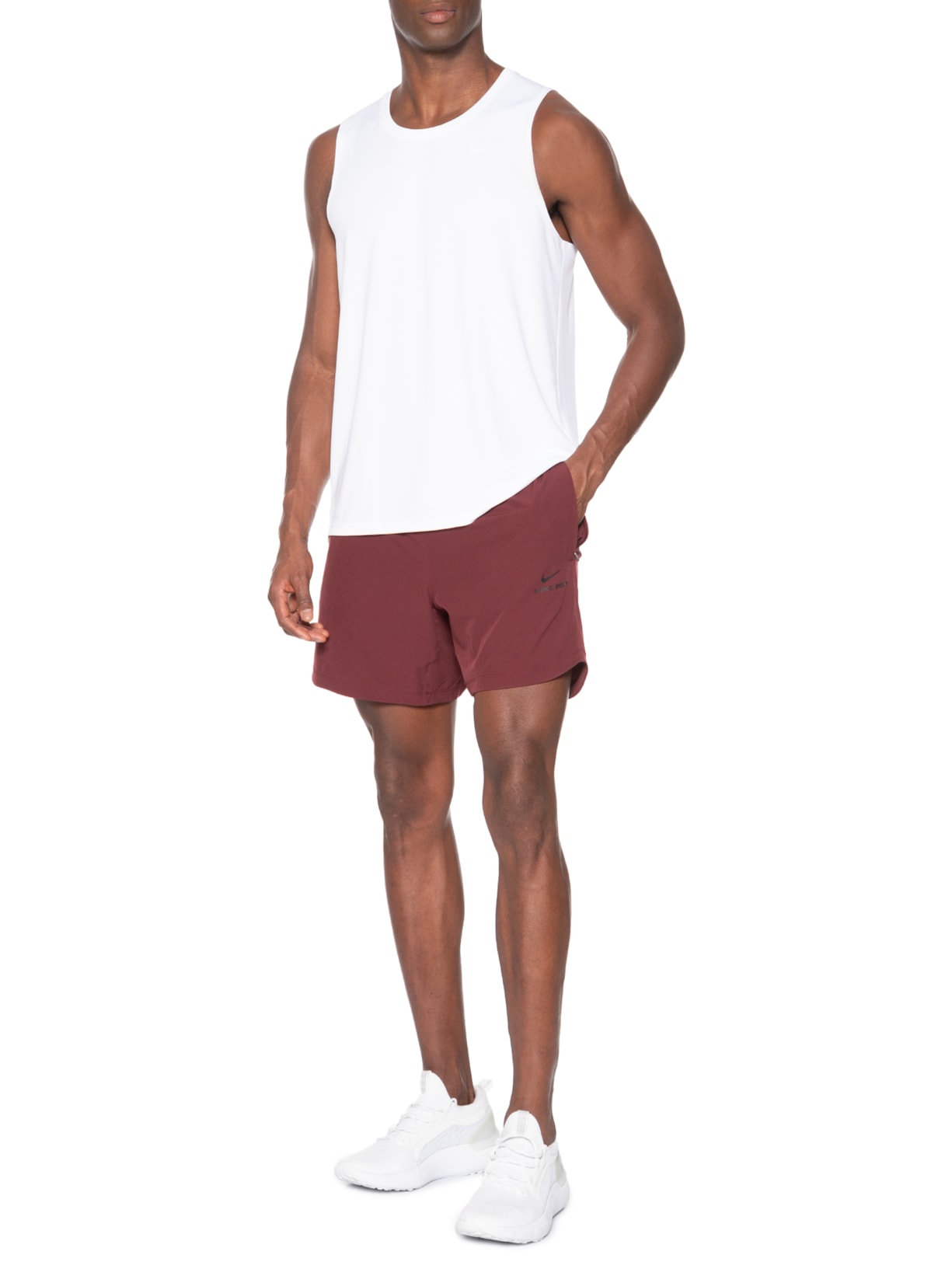 Short Masculino Pro Trainning Men's 6 Dri-fit Vermelho Nike