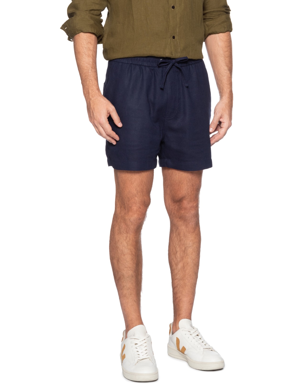 Short Masculino Relax Rústica Azul Zapalla