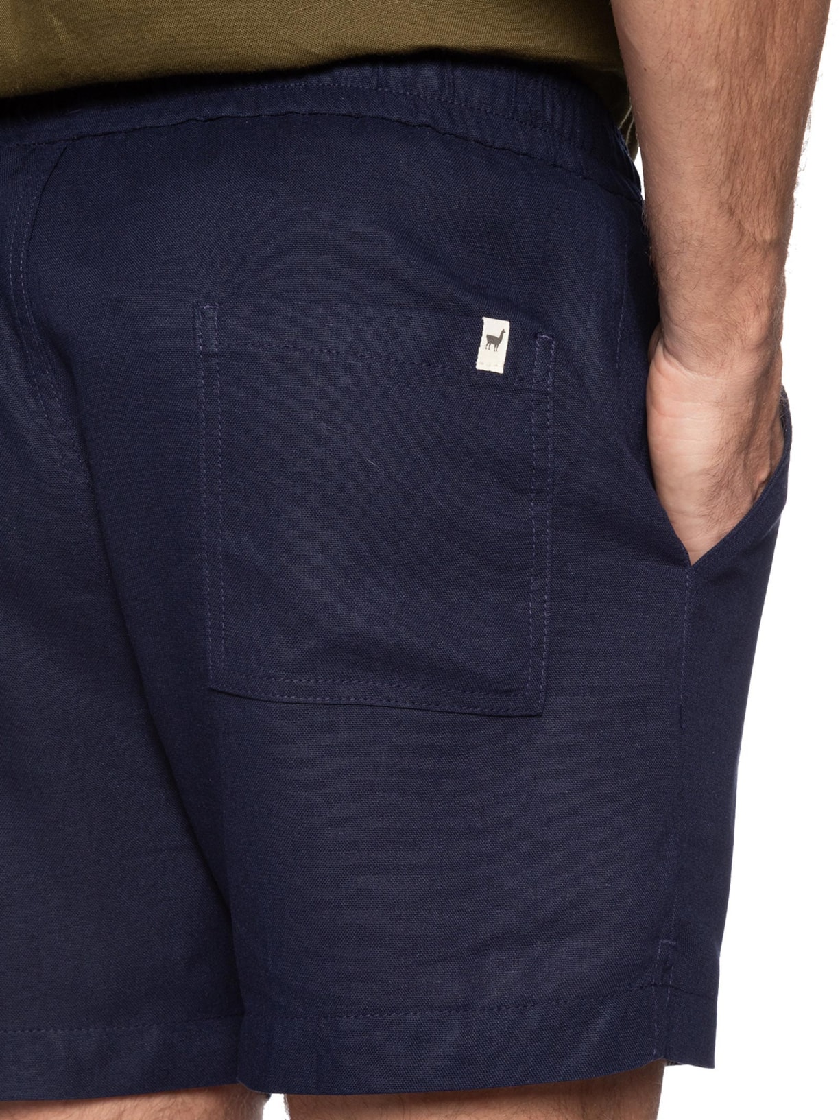 Short Masculino Relax Rústica Azul Zapalla