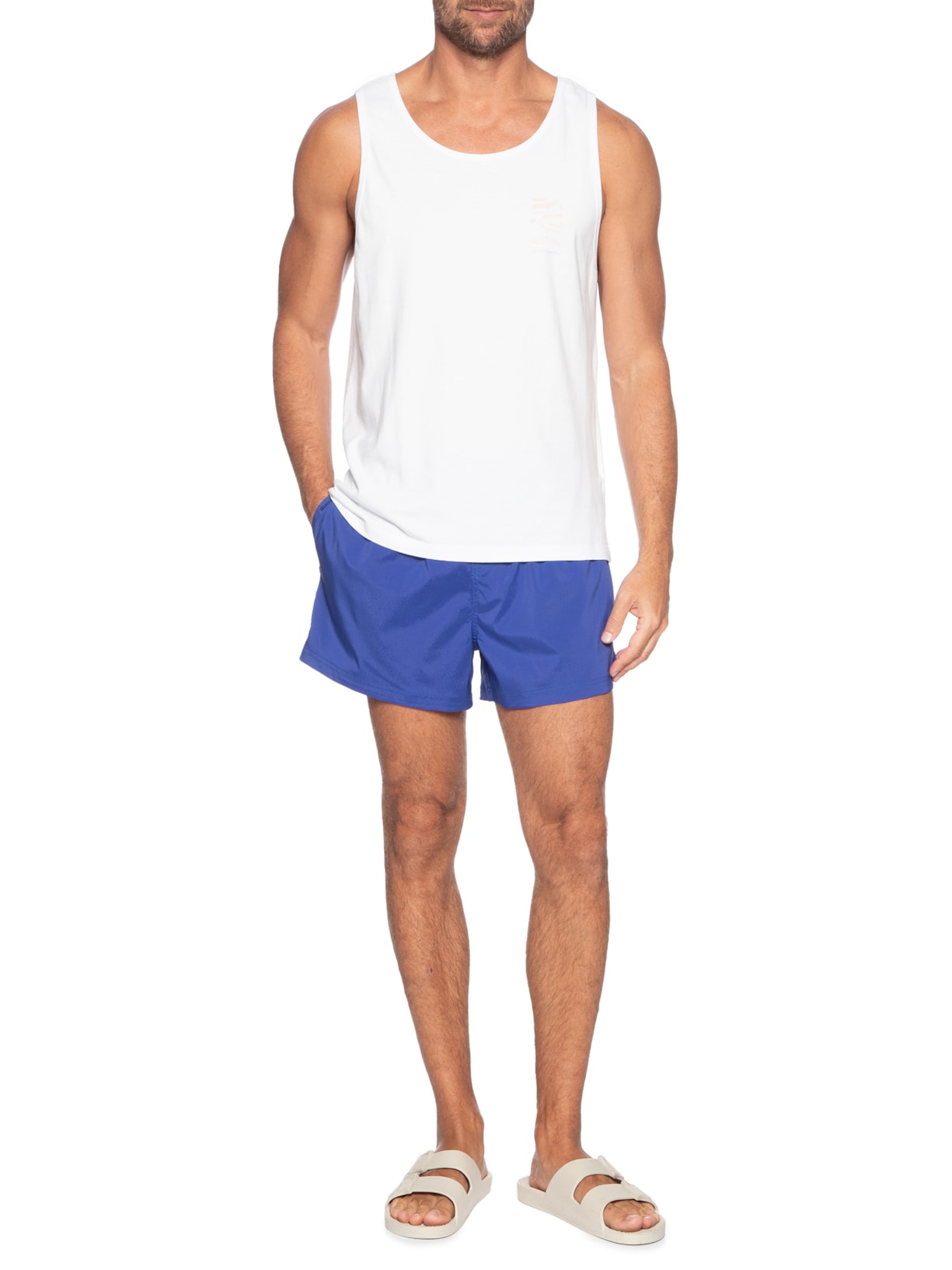 Short Masculino Resort Aqua One Ride Azul Osklen