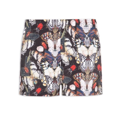 Short Masculino Resort Aquaone Flex Cabinet - Preto