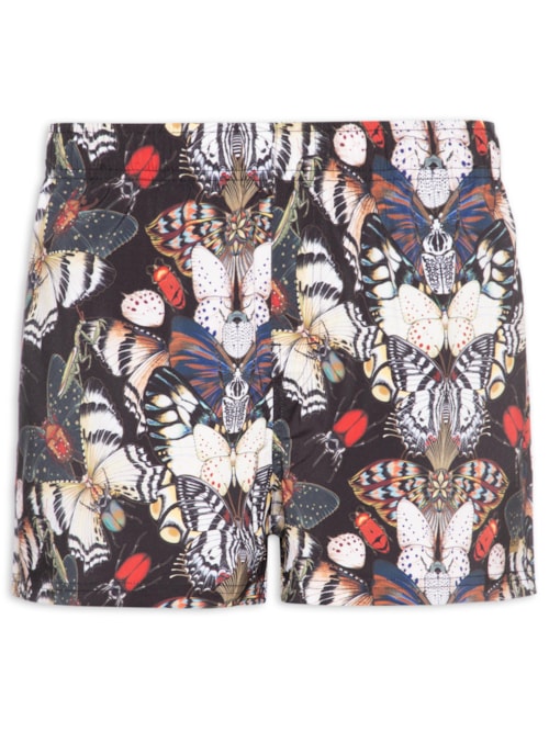 Short Masculino Resort Aquaone Flex Cabinet - Preto
