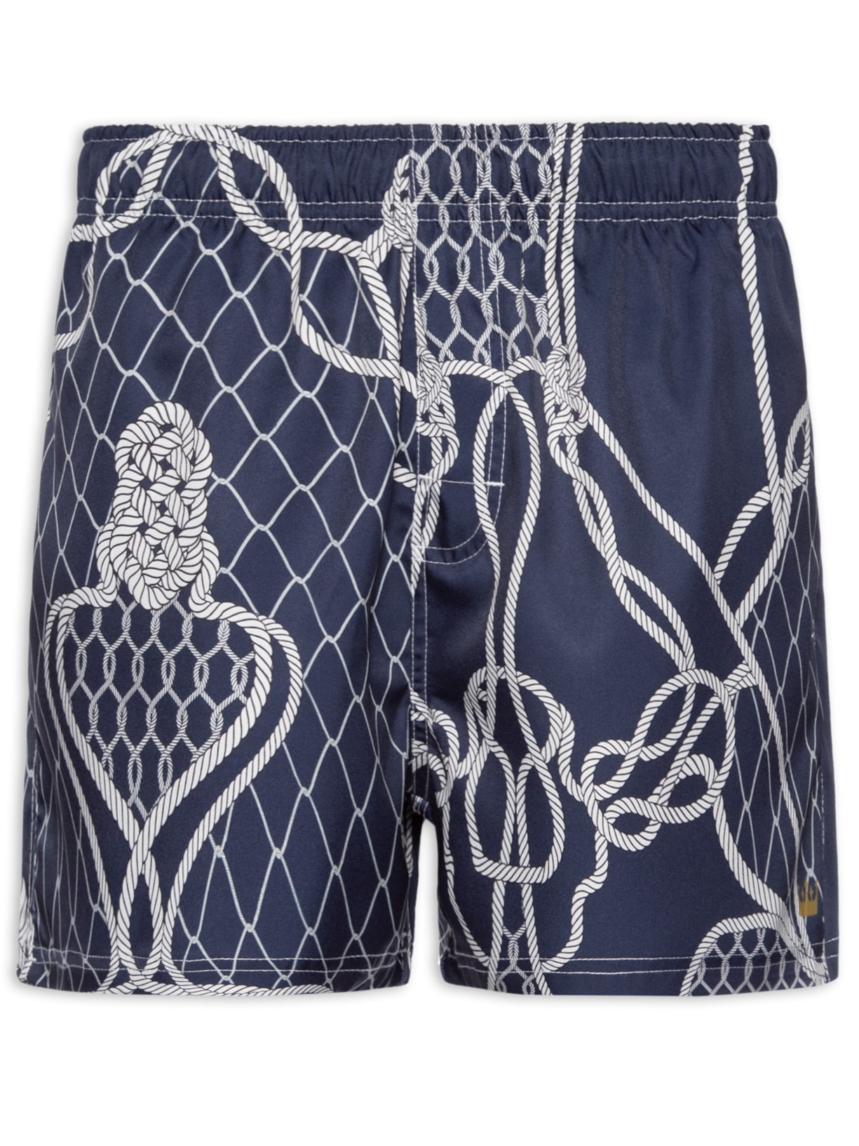 Short Masculino Resort Aquaone Knot - Azul