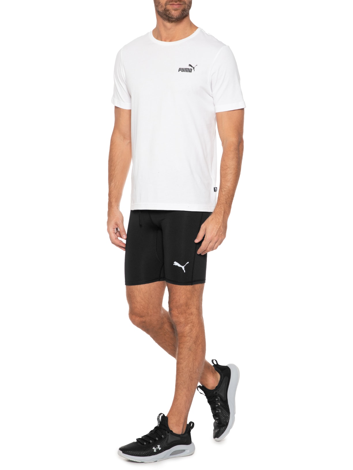 Short Masculino Run Favorite Tight Preto Puma