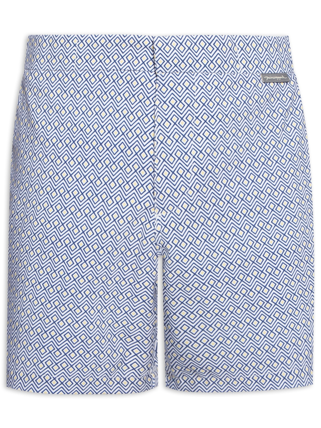 Short Masculino Sardenha Estampado Losangos - Azul