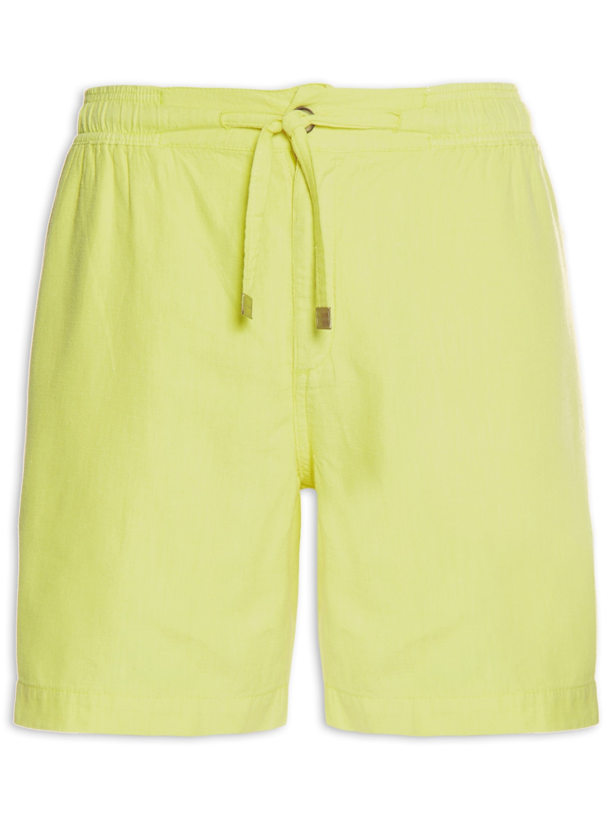 Short Masculino Sarja - Amarelo