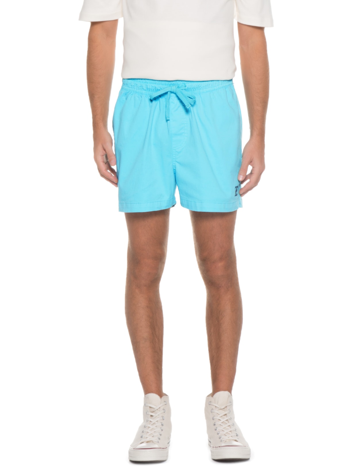 Short Masculino Sarja Azul Torinno