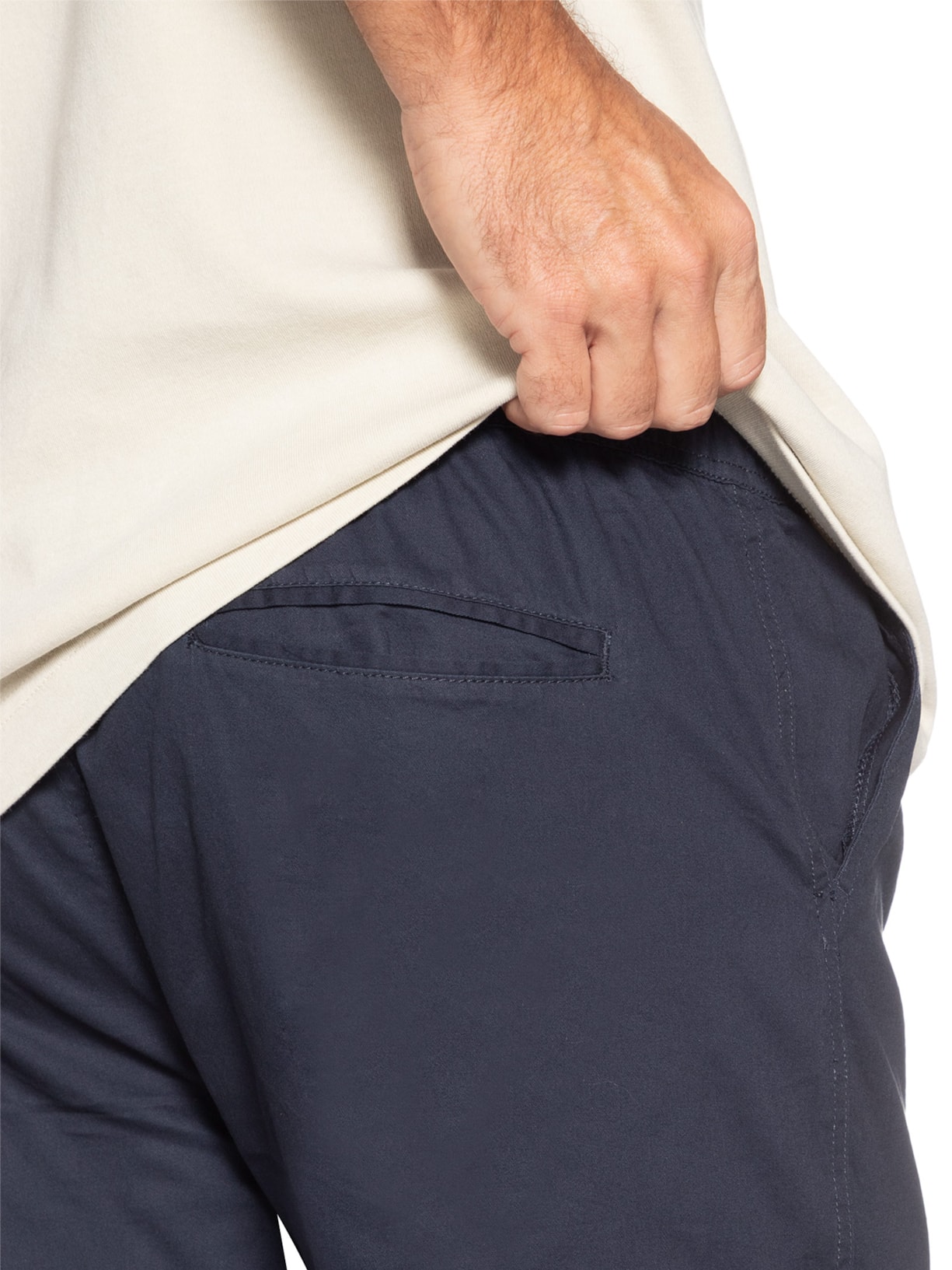 Short Masculino Sarja Color Azul Basiq Men