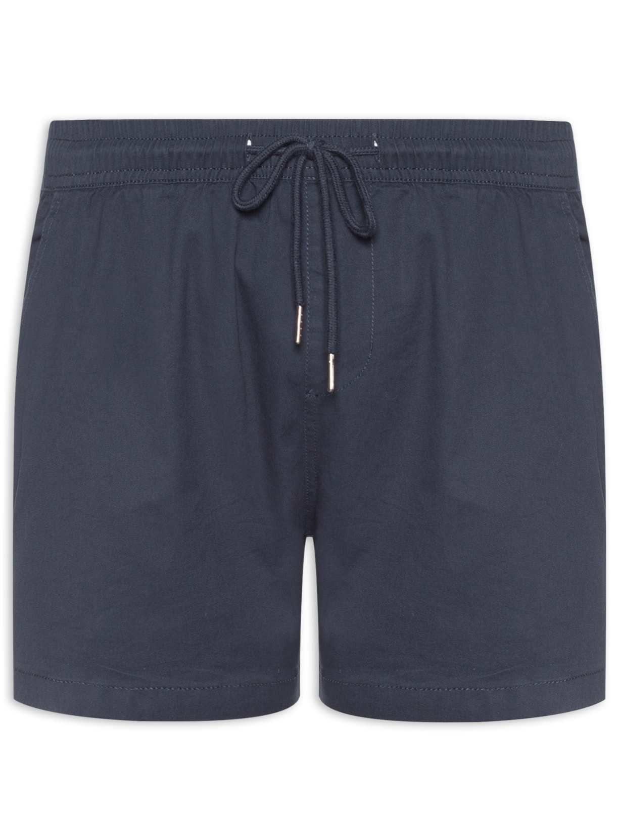 Short Masculino Sarja Color Azul Basiq Men