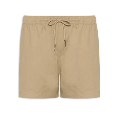 Short Masculino Sarja Color - Bege