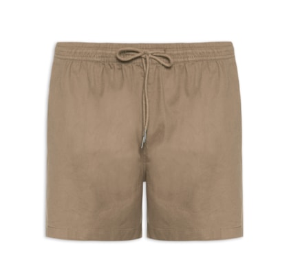 Short Masculino Sarja Color - Marrom