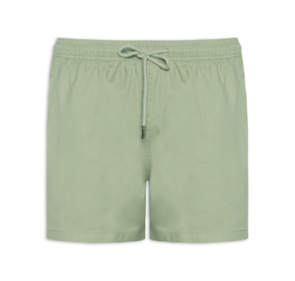 Short Masculino Sarja Color - Verde